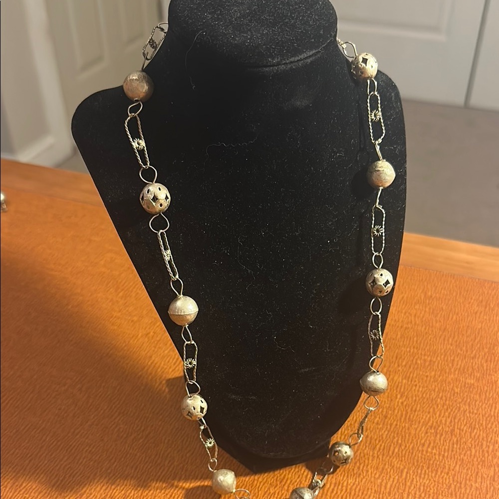 Vintage Mexican Wedding Marriage‎ Beads Necklace